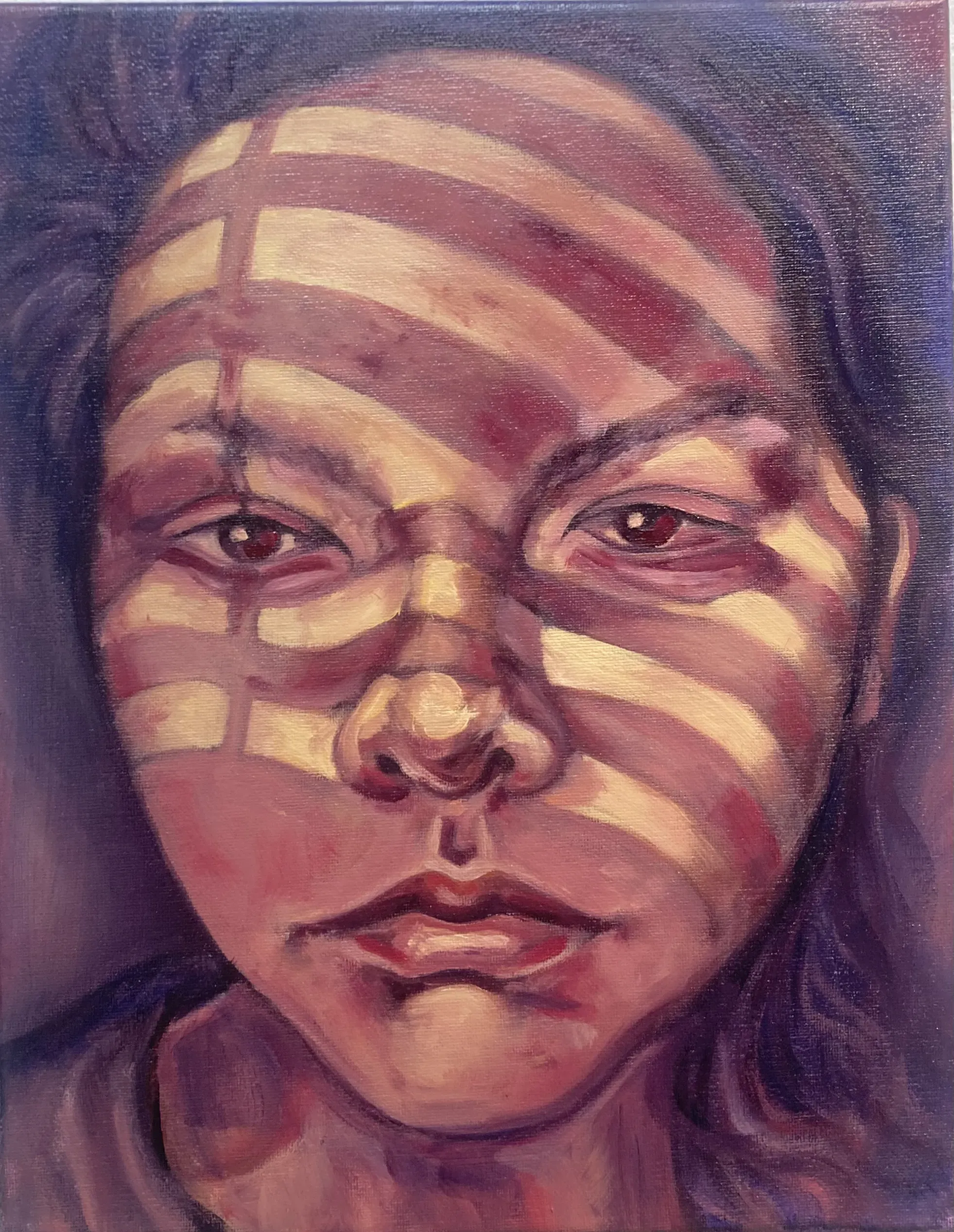 L (2-4) purple light -2022-oil
