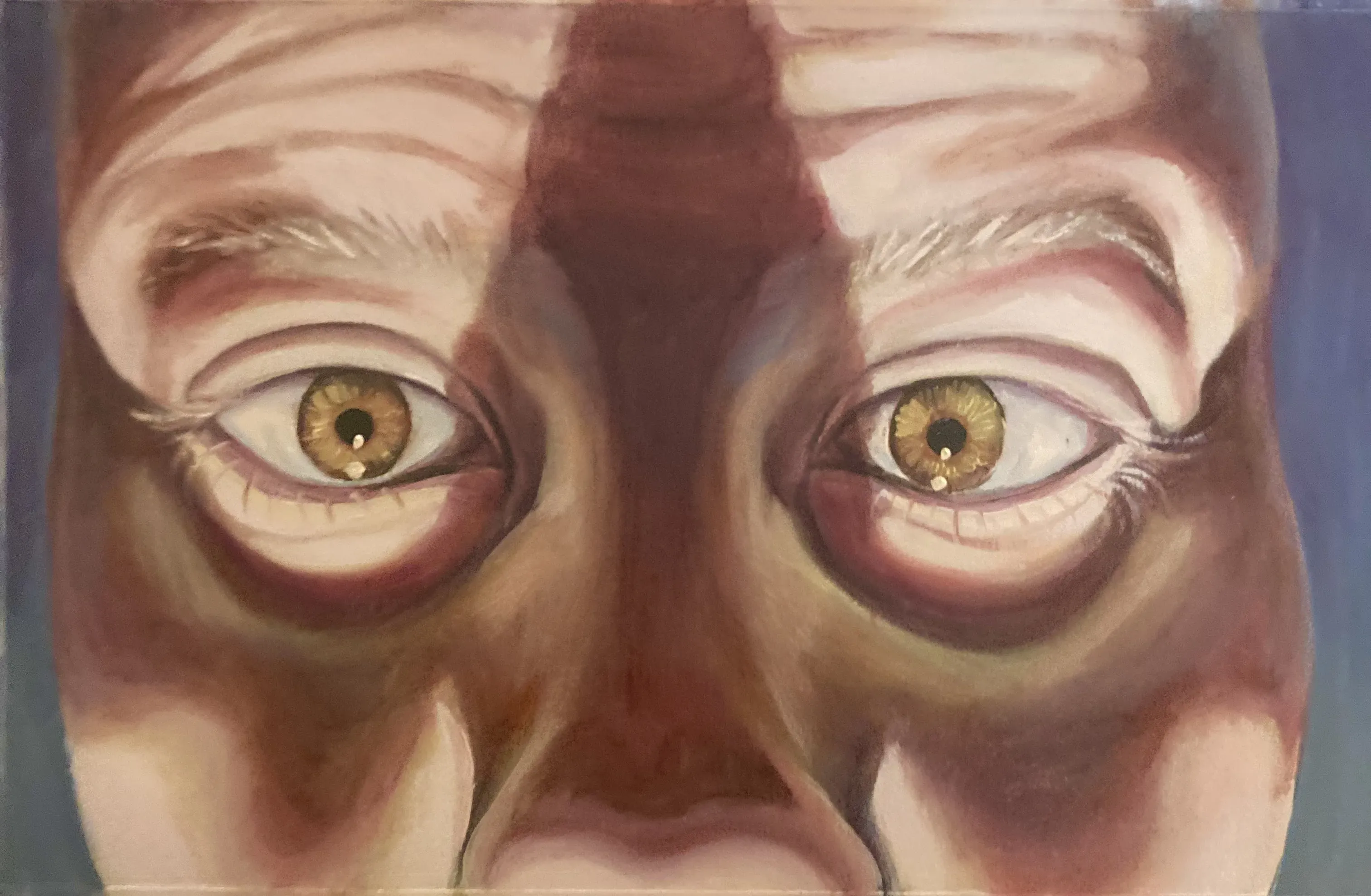 awake eyes-2023-oil