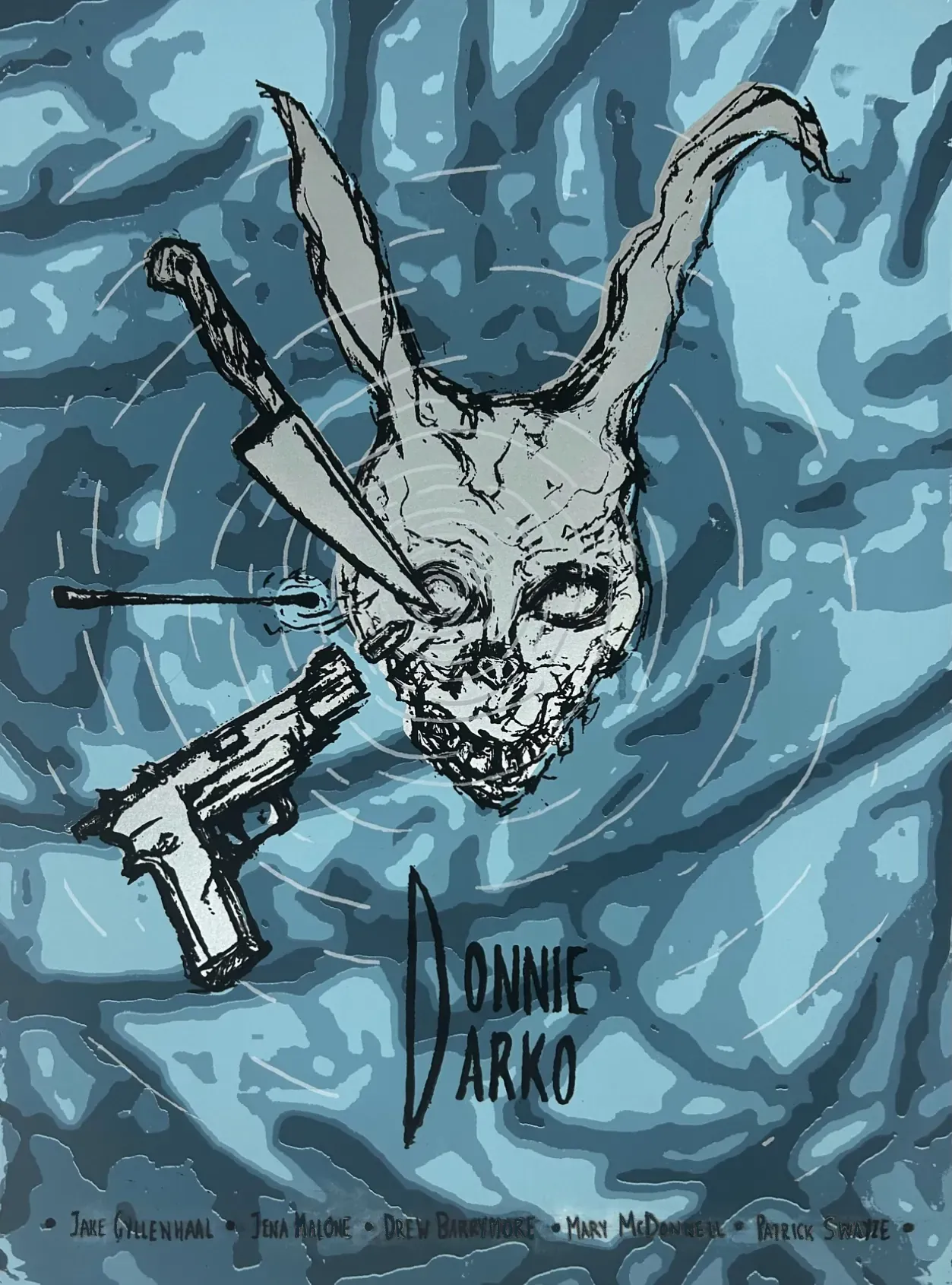 donnie darko poster-2024-screenprint