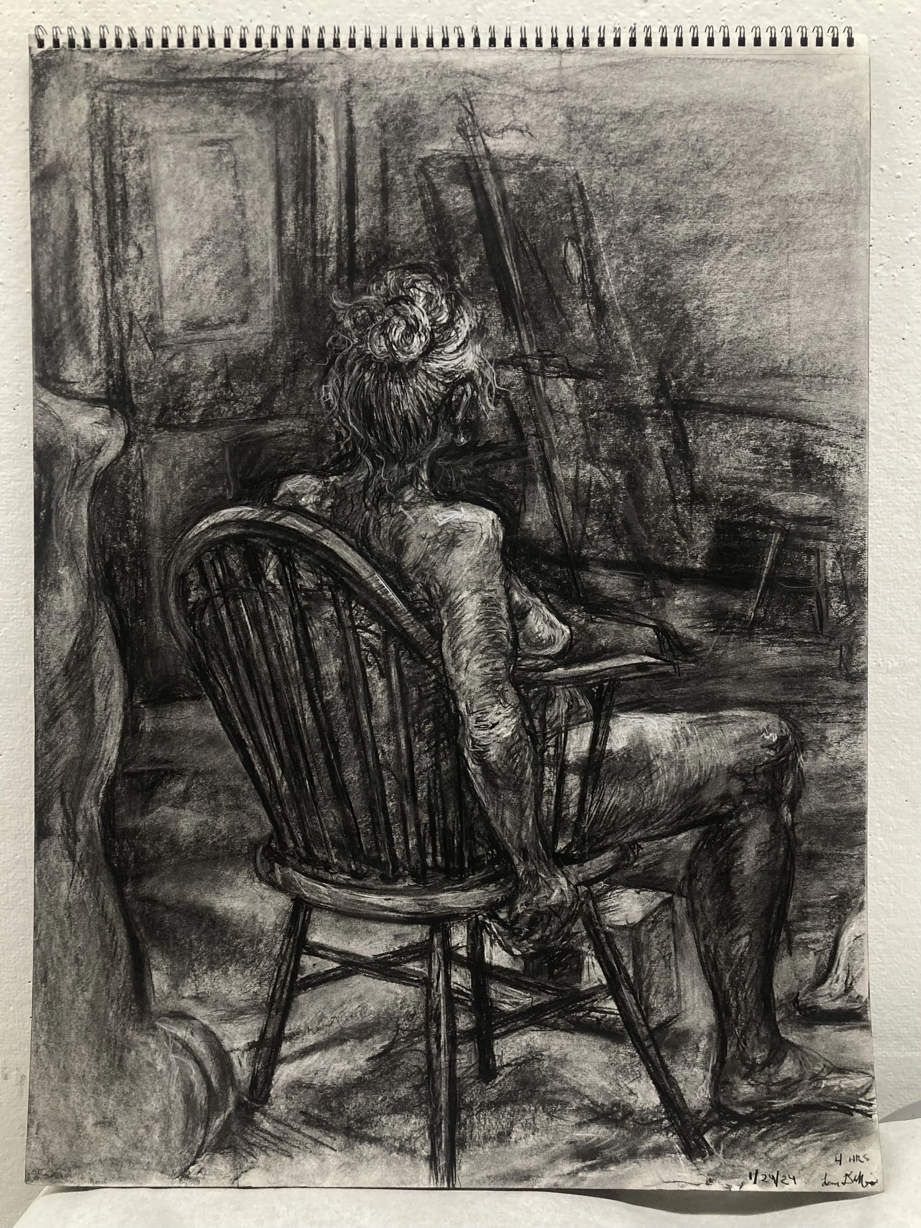 figure study 2-2024-charcoal