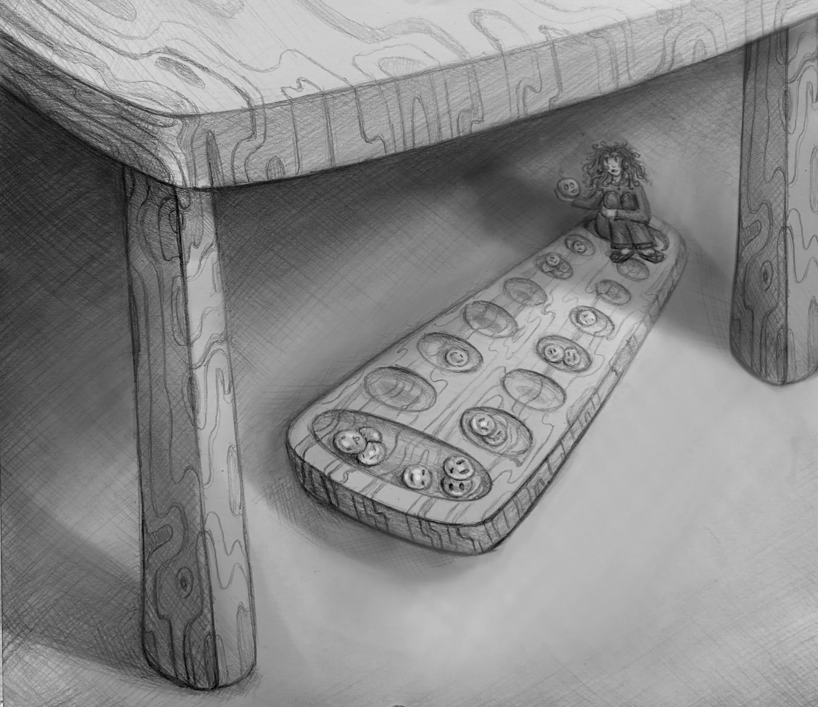lonely childhood-2026-graphite