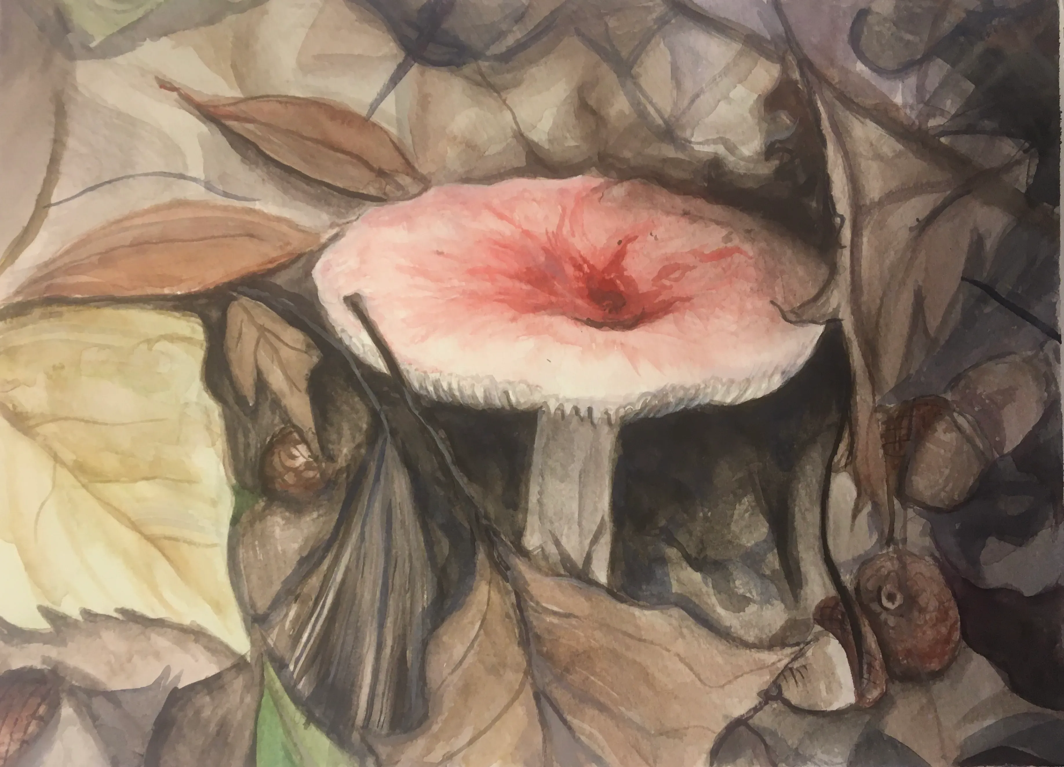 mushroom-2020-gouache