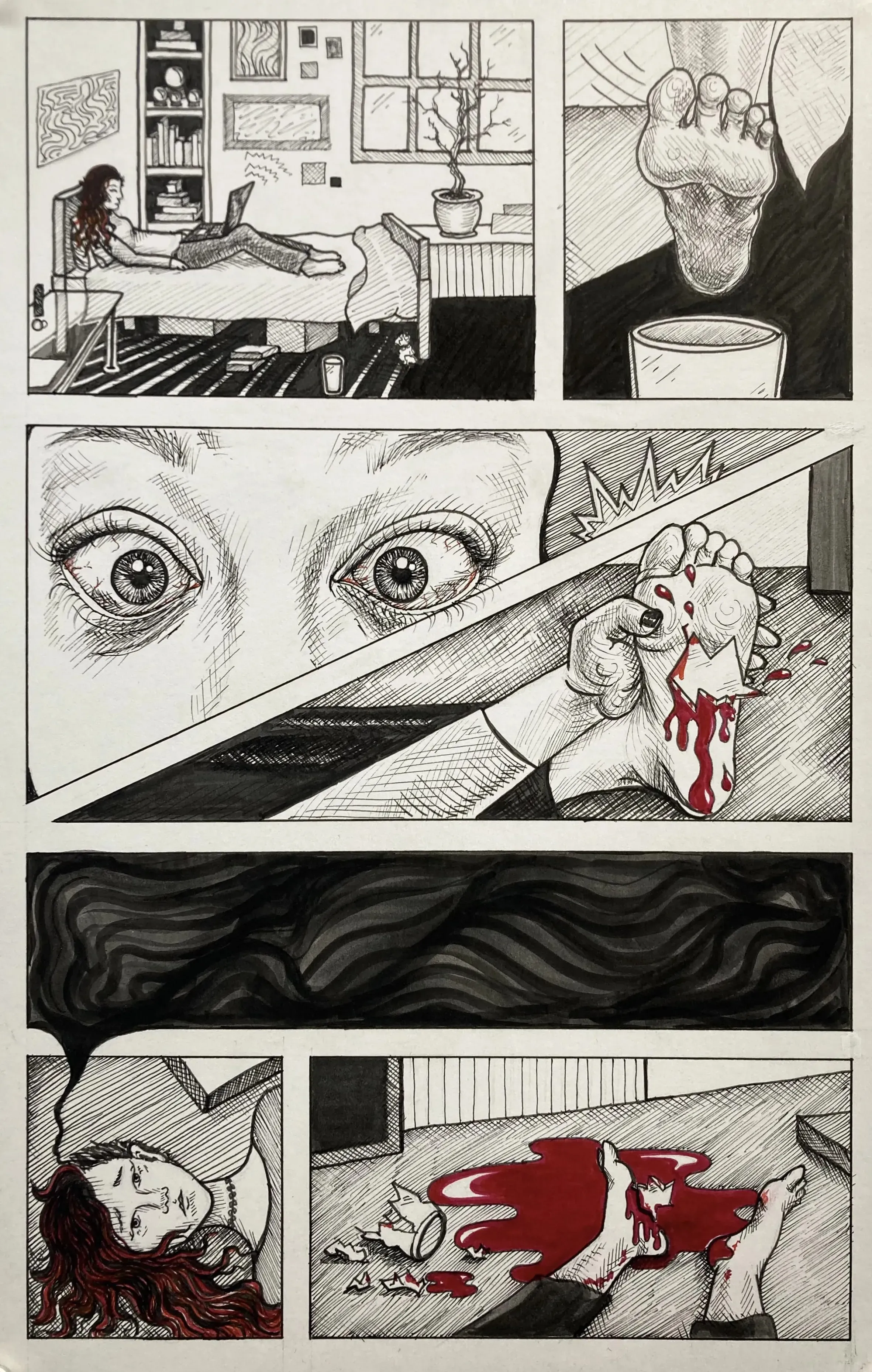 8 oops-2023-pen & ink